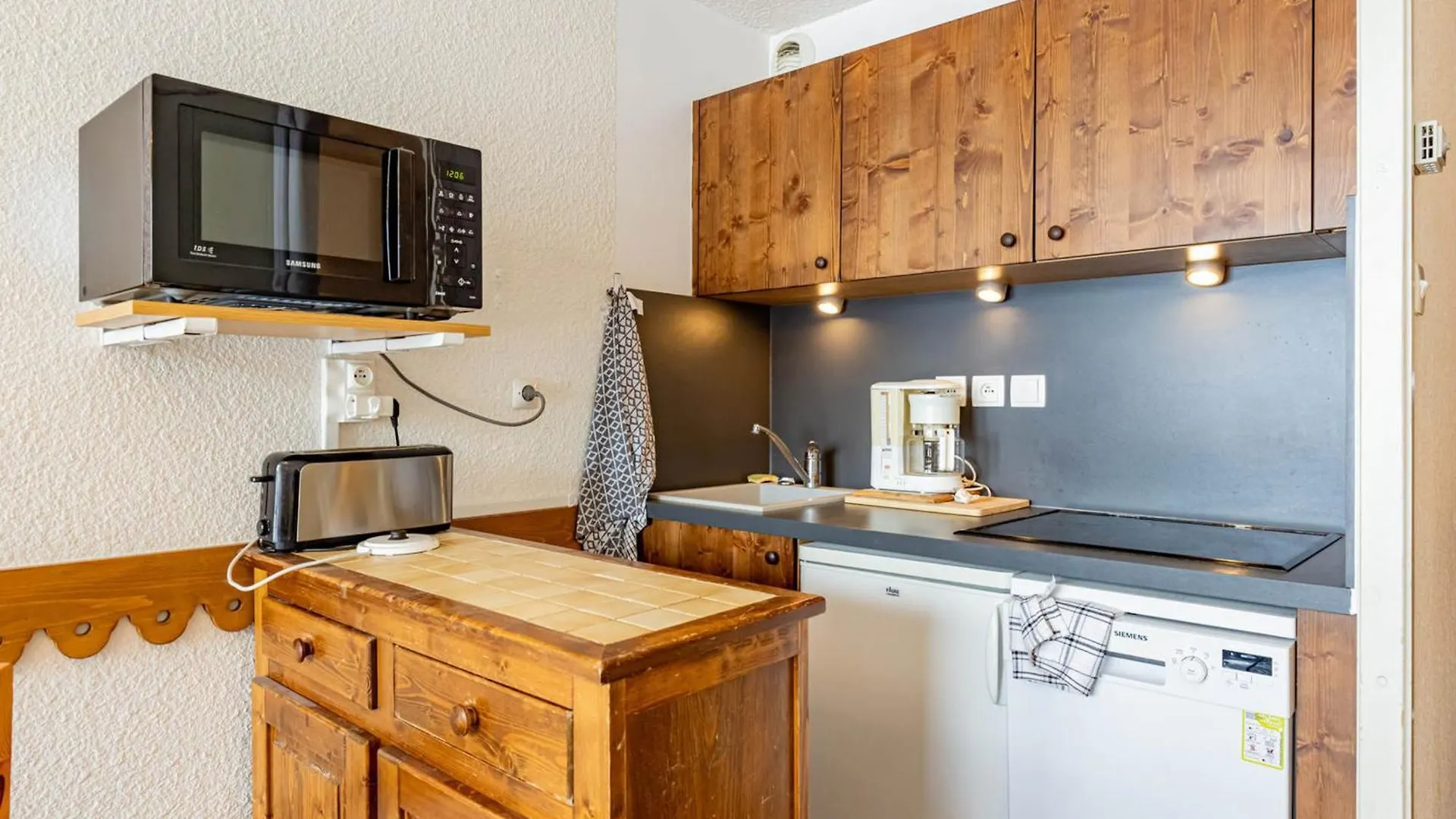 아파트 Studio Moderne 4 Pers Au Pied Des Pistes A Saint Francois Longchamp, Centre Station - Fr-1-807-3